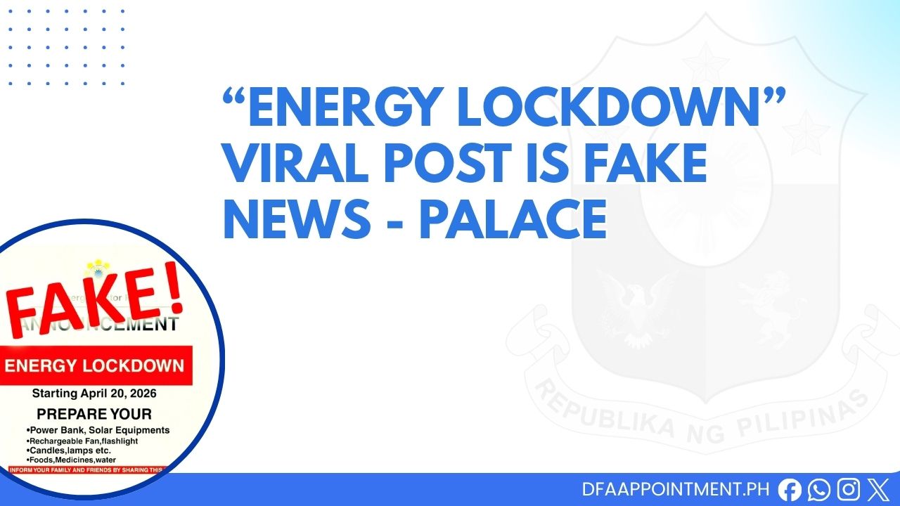 Energy Lockdown Viral Post Fake News Palace