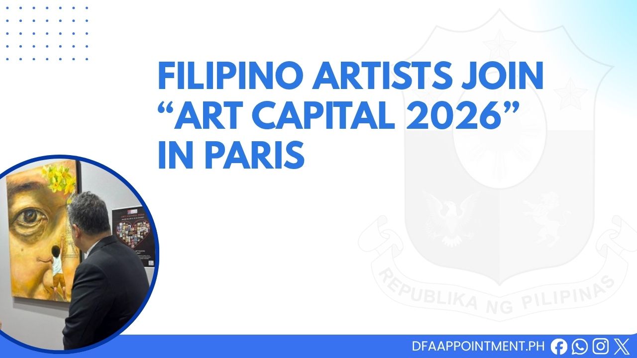 Filipino Artists Join Art Capital 2026 Paris