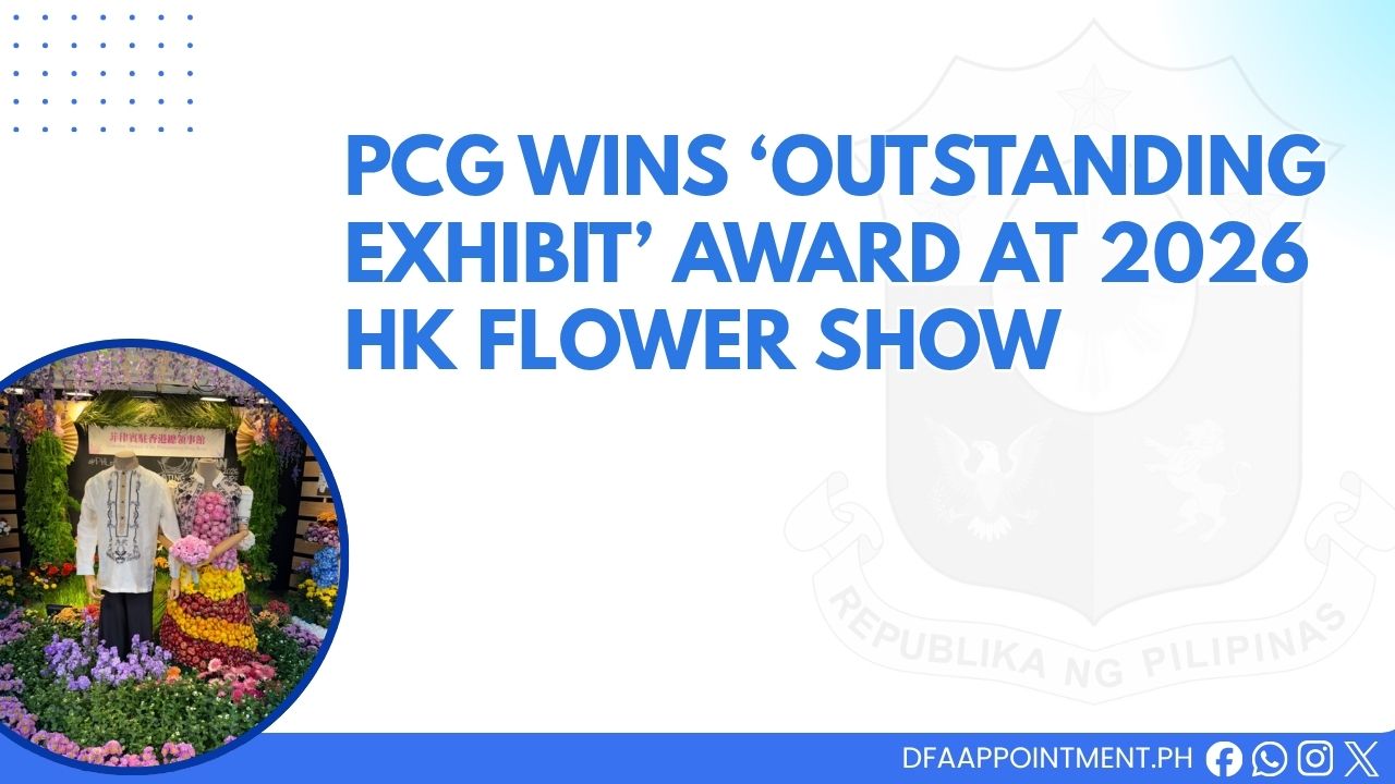 PCG Wins Outstanding Exhibit Award 2026 Hong Kong Flower Show