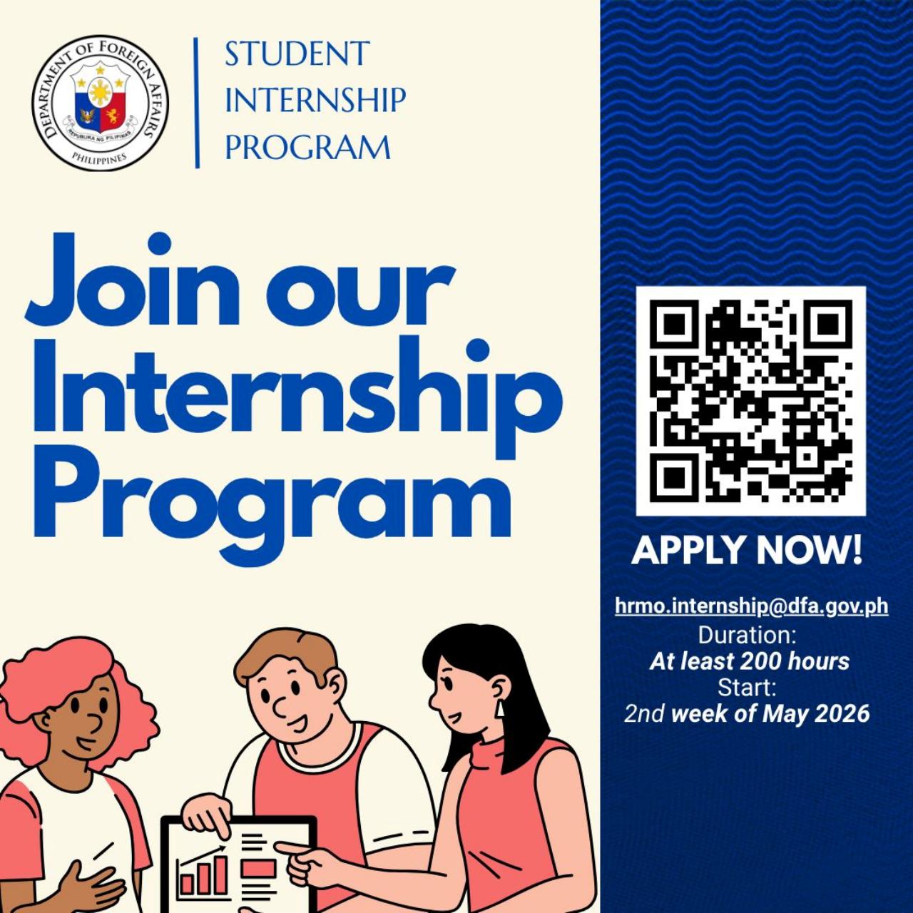 DFA Student Internship Program